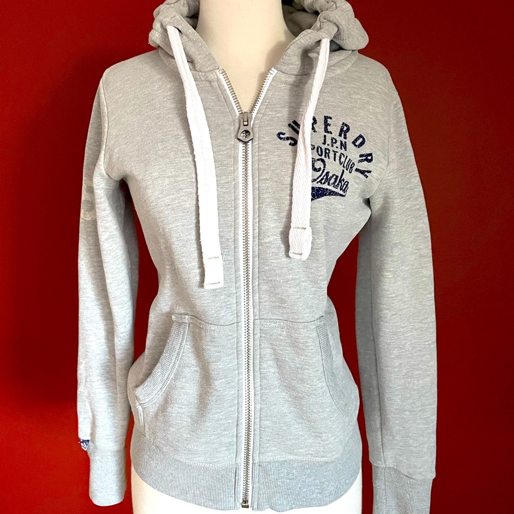 Superdry vintage zip hoodie. Retails $80